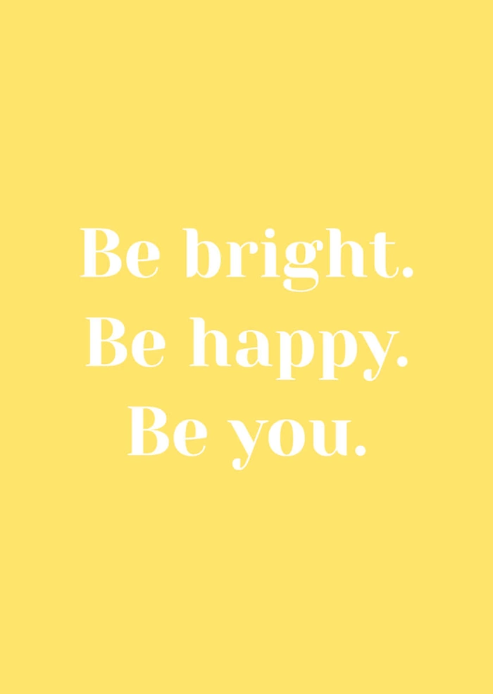 Be bright