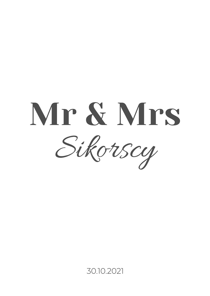 Mr and Mrs