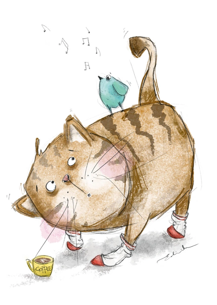 Kotek na dzień dobry