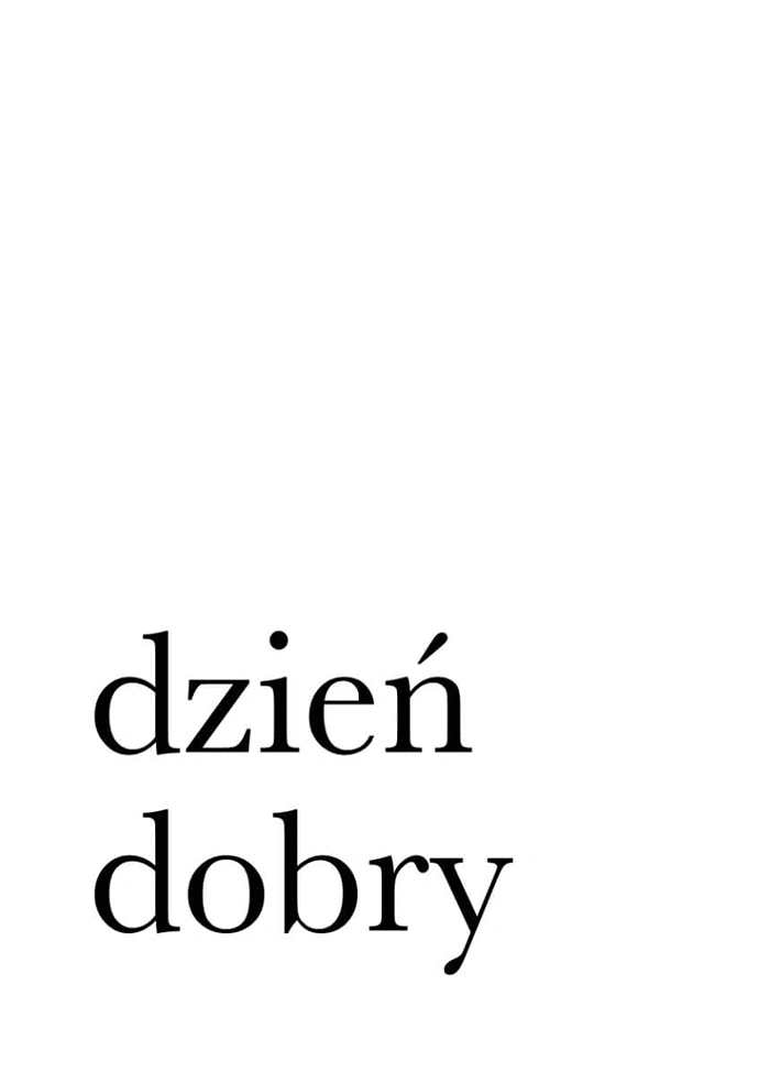 Dzień dobry
