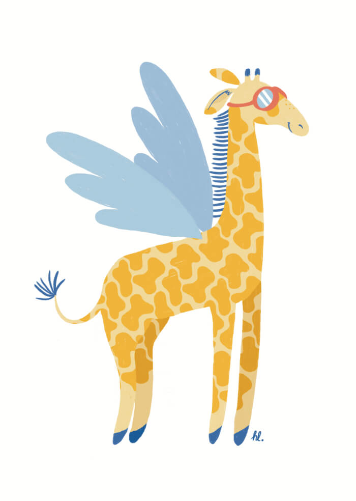Żyrafa lotnik