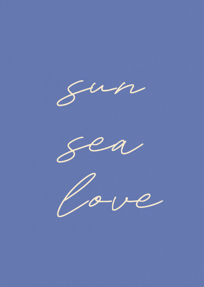 Sun sea love