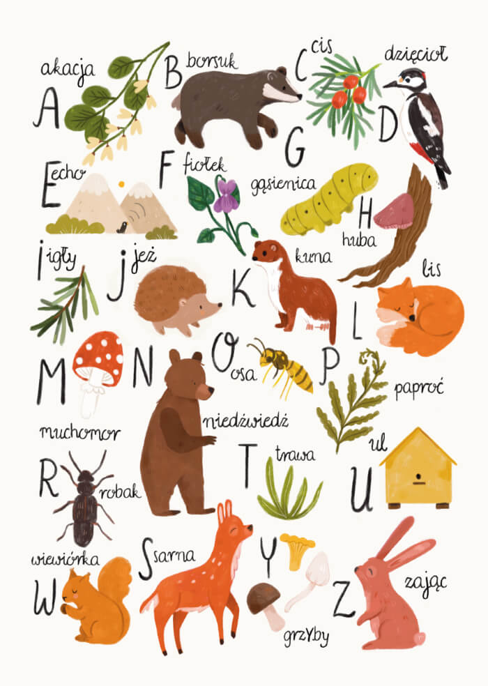 Leśny alfabet