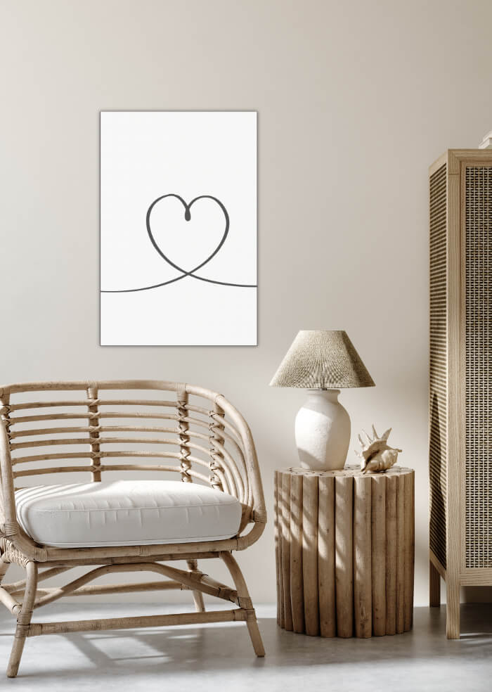 Obraz na płótnie Serce