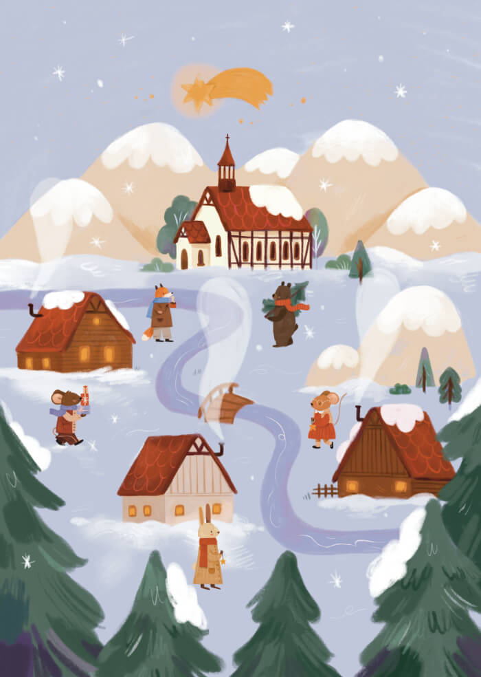 Świąteczne miasteczko