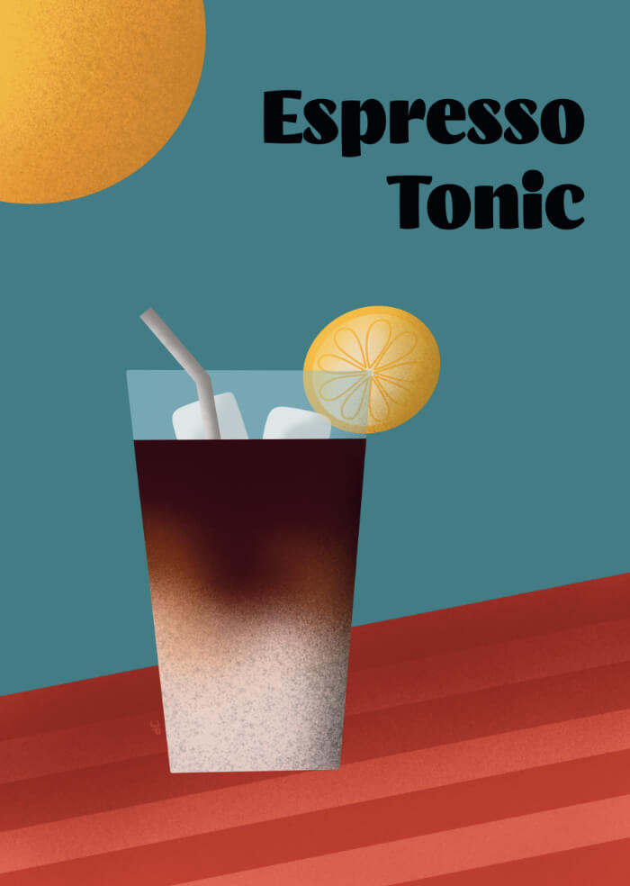 Espresso tonic