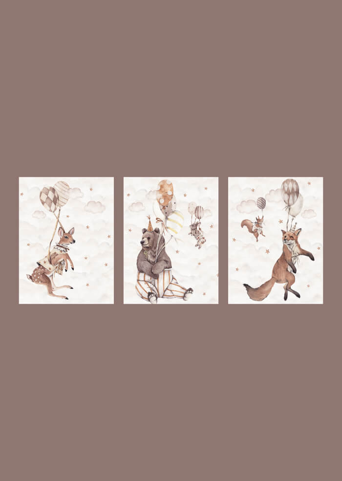 Zestaw obrazów na płótnie