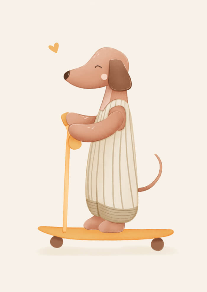 Jamnik na hulajnodze