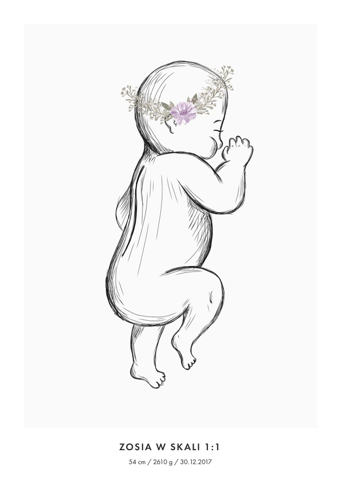 Metryczka z wiankiem